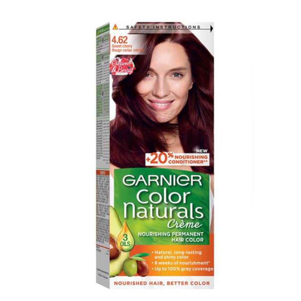 Garnier natural hair color 4.62 sweet cherry