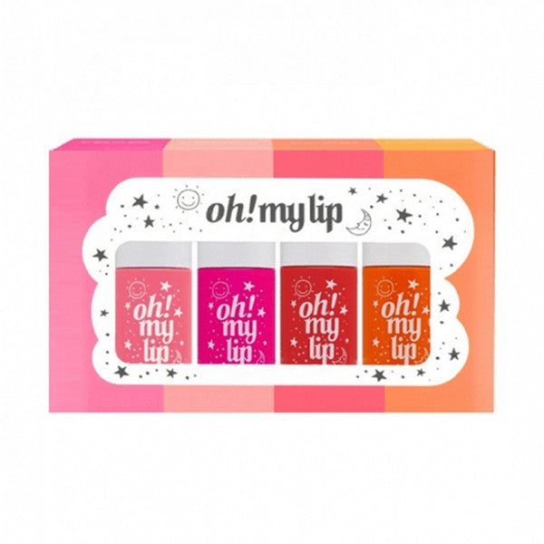 Oh my lip tint lips and cheek 4pc set