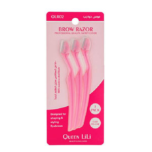 Queen lili eyebrows razors 3blades