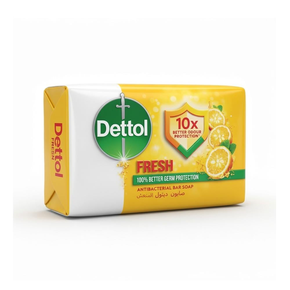 Dettol fresh soap lemon & orange blossom scent 165g
