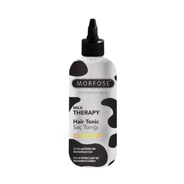 Morfose hair tonic 300ml milk therapy nourishing anti dandruff