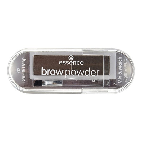 Essence palette eyebrow powder dark & deeb 02