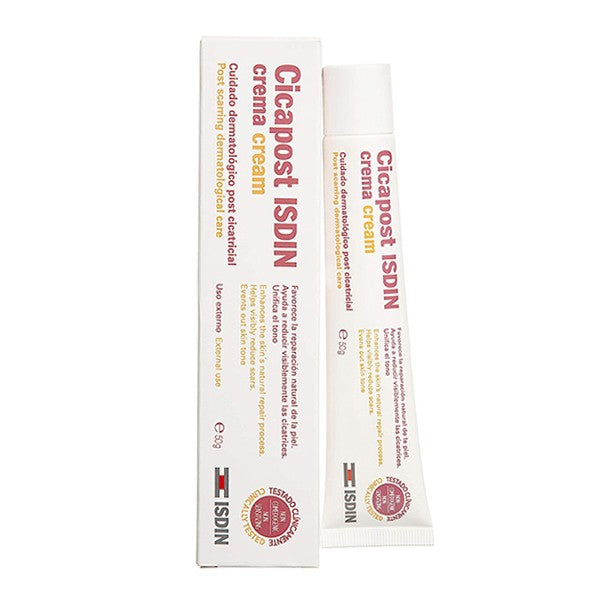 ISDIN Cream 50ml Cicapost For Irritated Skin Burns Wounds Post Laser And Diaper Rash Repair
