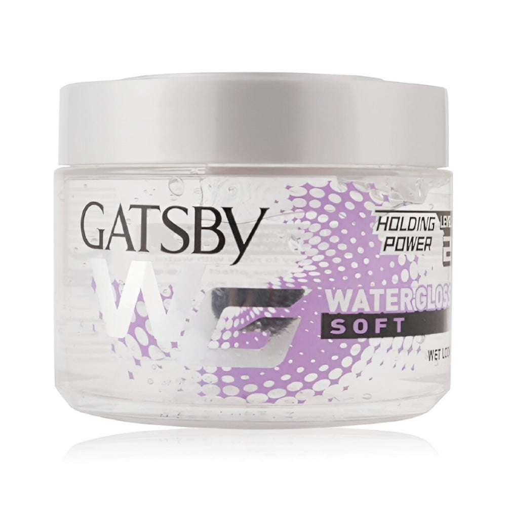Gatsby Hair Gel 300g Water Gloss Soft White