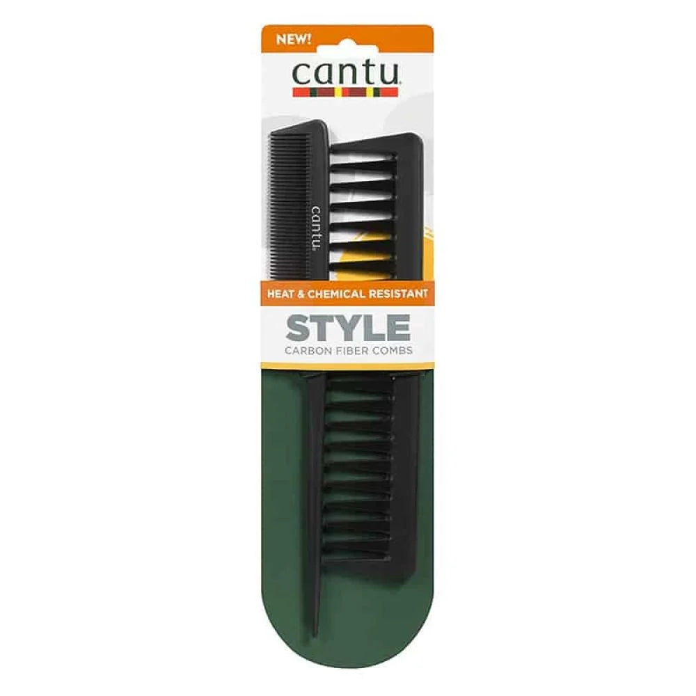 Cantu Carbon Fiber Ultra Glide Detangling Wide Tooth Hair Comb