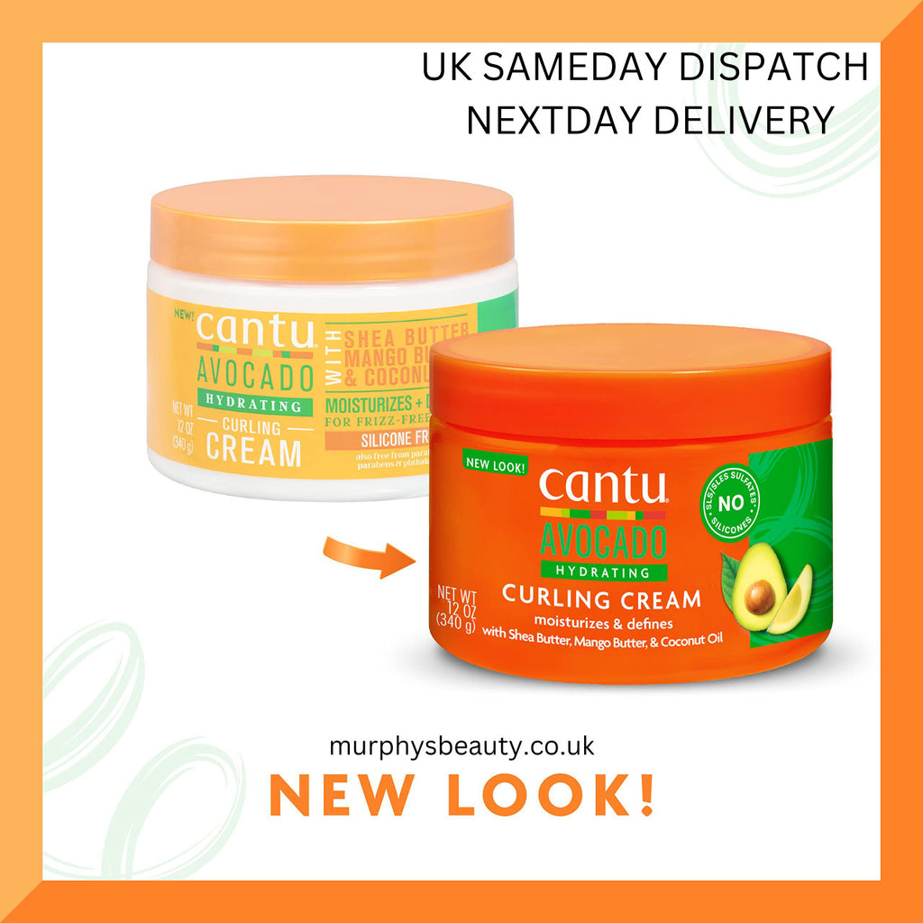 Cantu Hair Cream Avocado Leave In Conditioning Treatment 340g - 340g