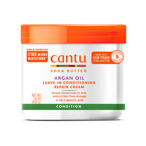 Cantu Argan Oil Leave-In Conditioning Repair Cream - 453g