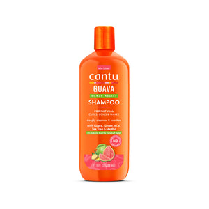 Cantu شامبو العناية بالفروة – شامبو تنظيف الجوافة والزنجبيل 180 مل