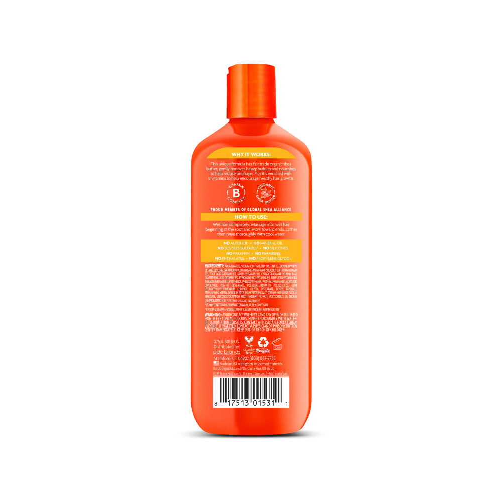 Cantu Hair Shampoo Creamy Hair Cleanser With Shea Butter Extract 400ml