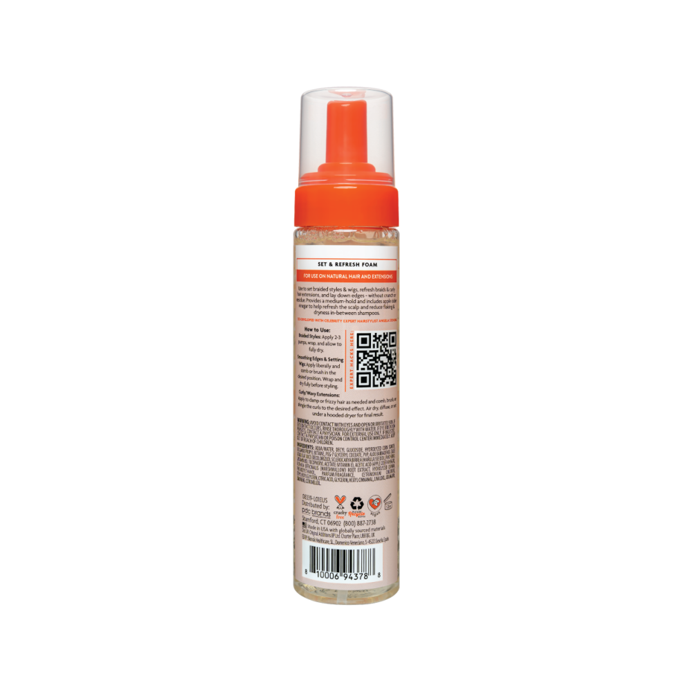Cantu Protective Styles Hair Foam with Shea Butter for Braids & Twists