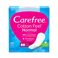 Carefree Pads Cotton Extract Aloe Vera Scent 56pc