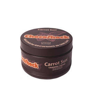 Carrot Sun Tanning Cream Choco Shoch 350ml