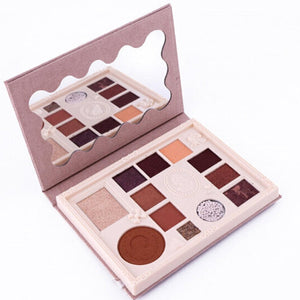 Christine eyeshadow palette c letter notebook from paris