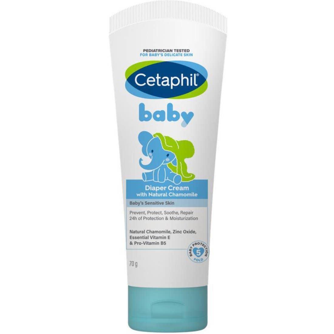 Cetaphil Baby Diaper Cream With Natural Chamomile 70 Gm