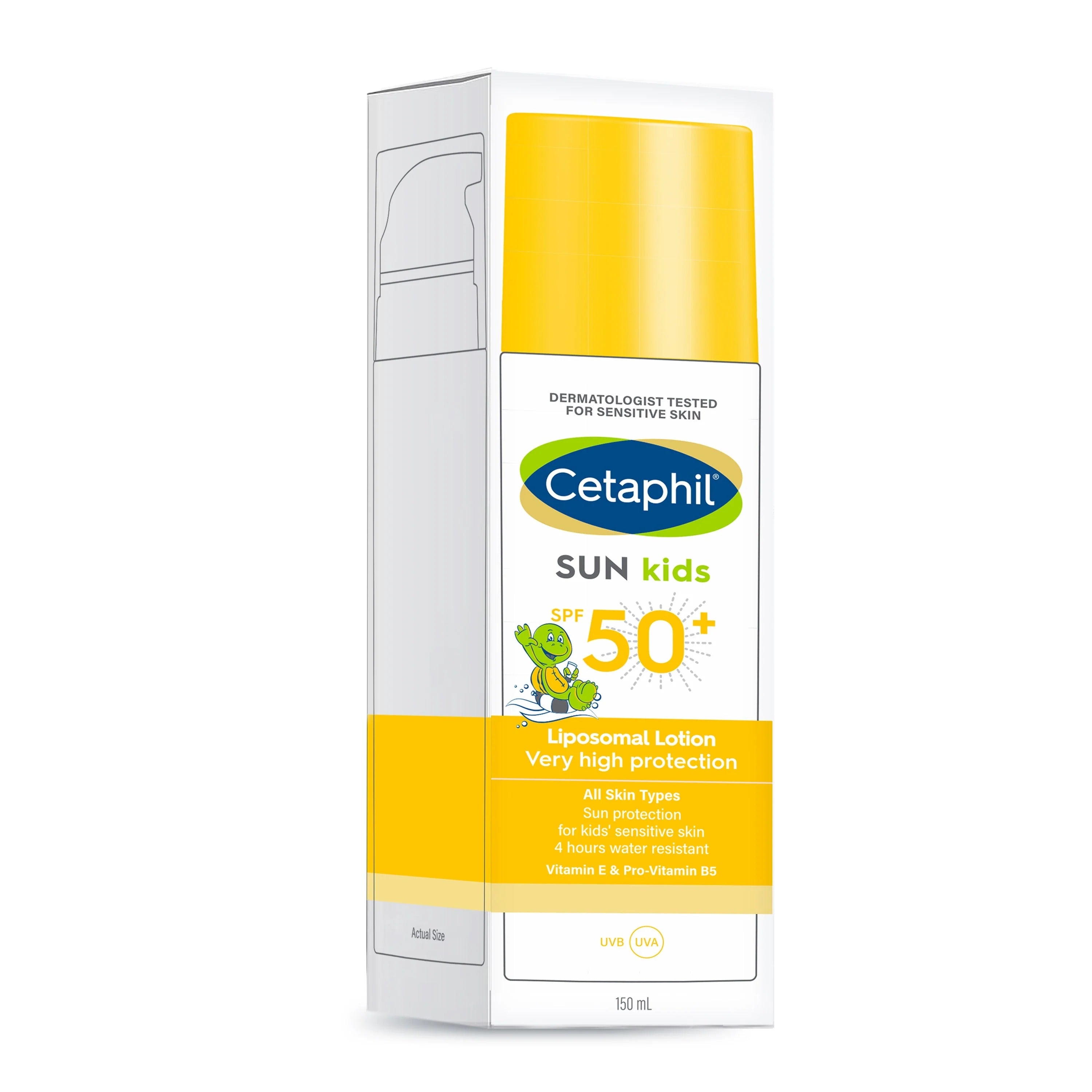 Cetaphil Baby Sun Lotion SPF 50+ | Gentle Sunscreen for Sensitive Skin