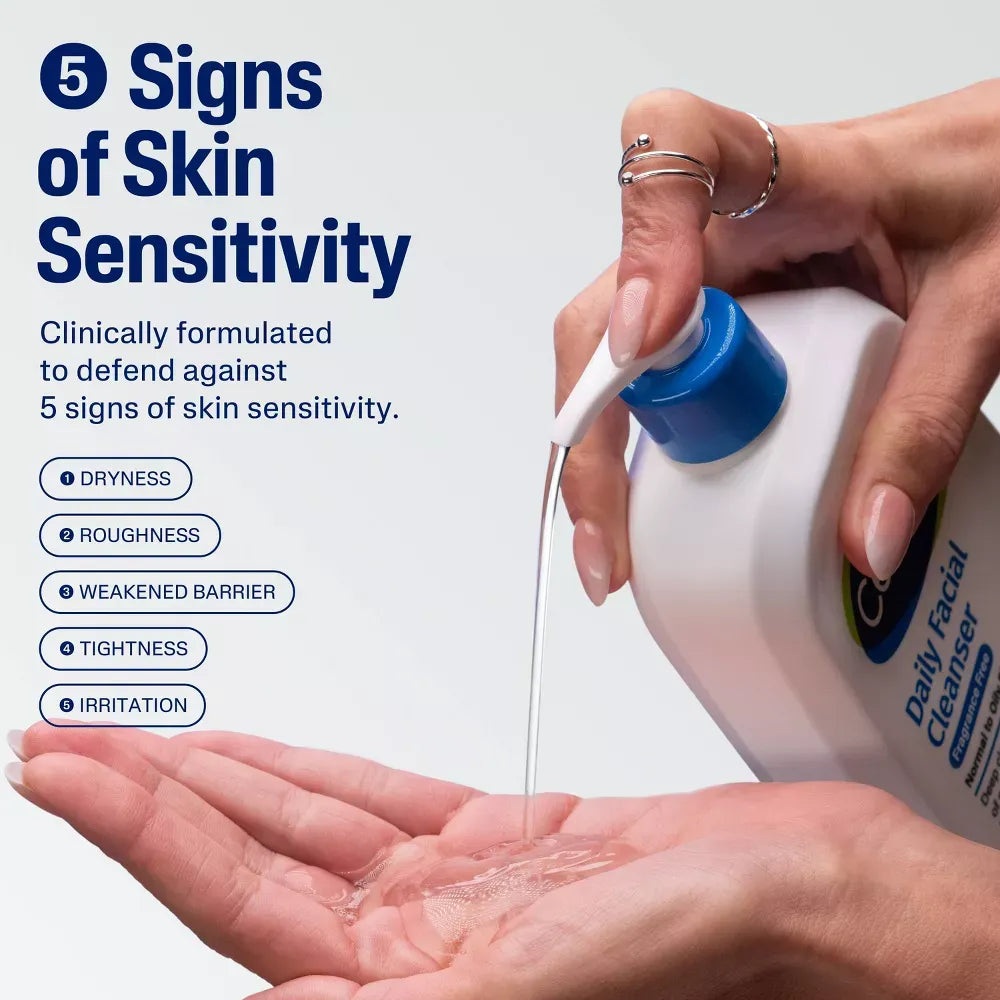 Cetaphil Oily Skin Cleanser – Gentle Foaming Face Wash 236ml