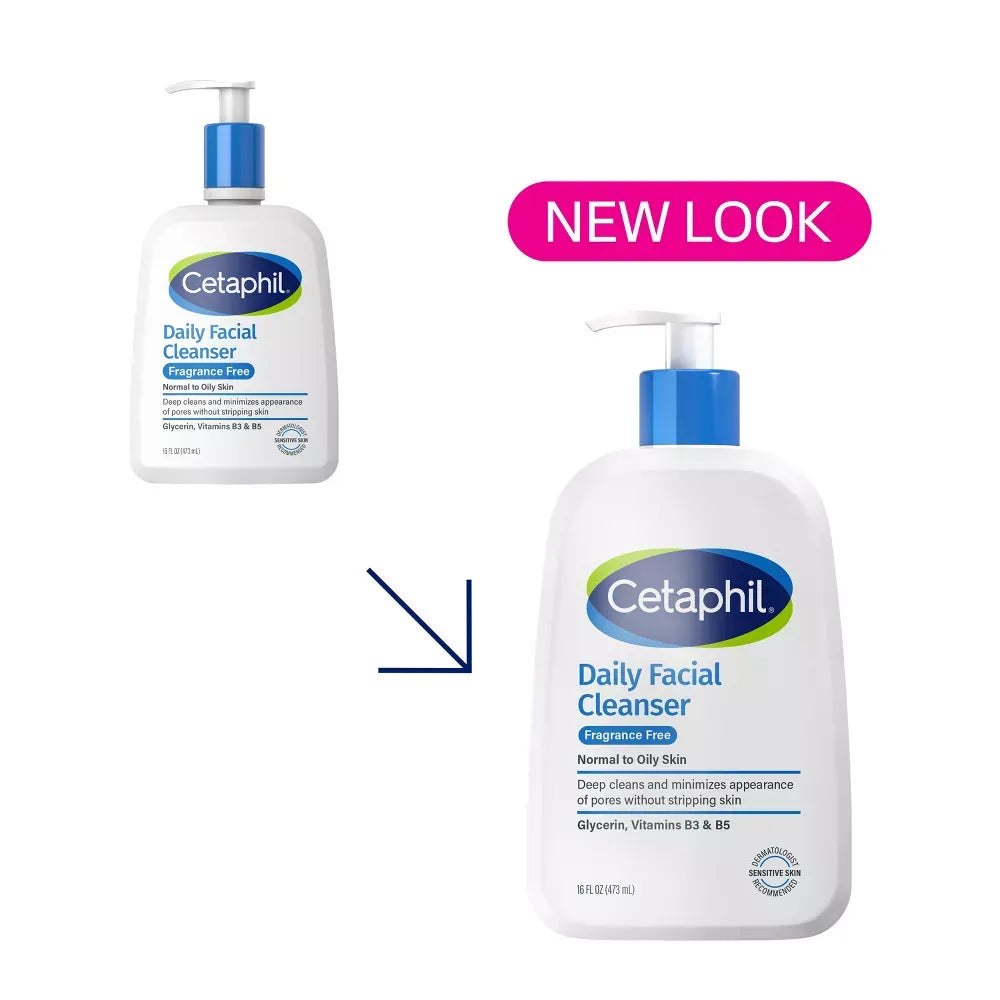 Cetaphil Oily Skin Cleanser – Gentle Foaming Face Wash 236ml