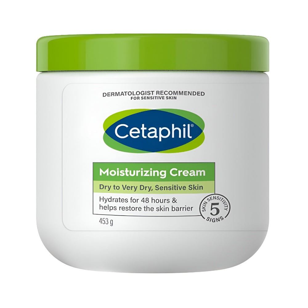 Cetaphil Moisturizing Cream for Dry and Sensitive Skin - 453g Jar