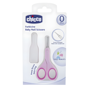 chicco baby nail scissors pink