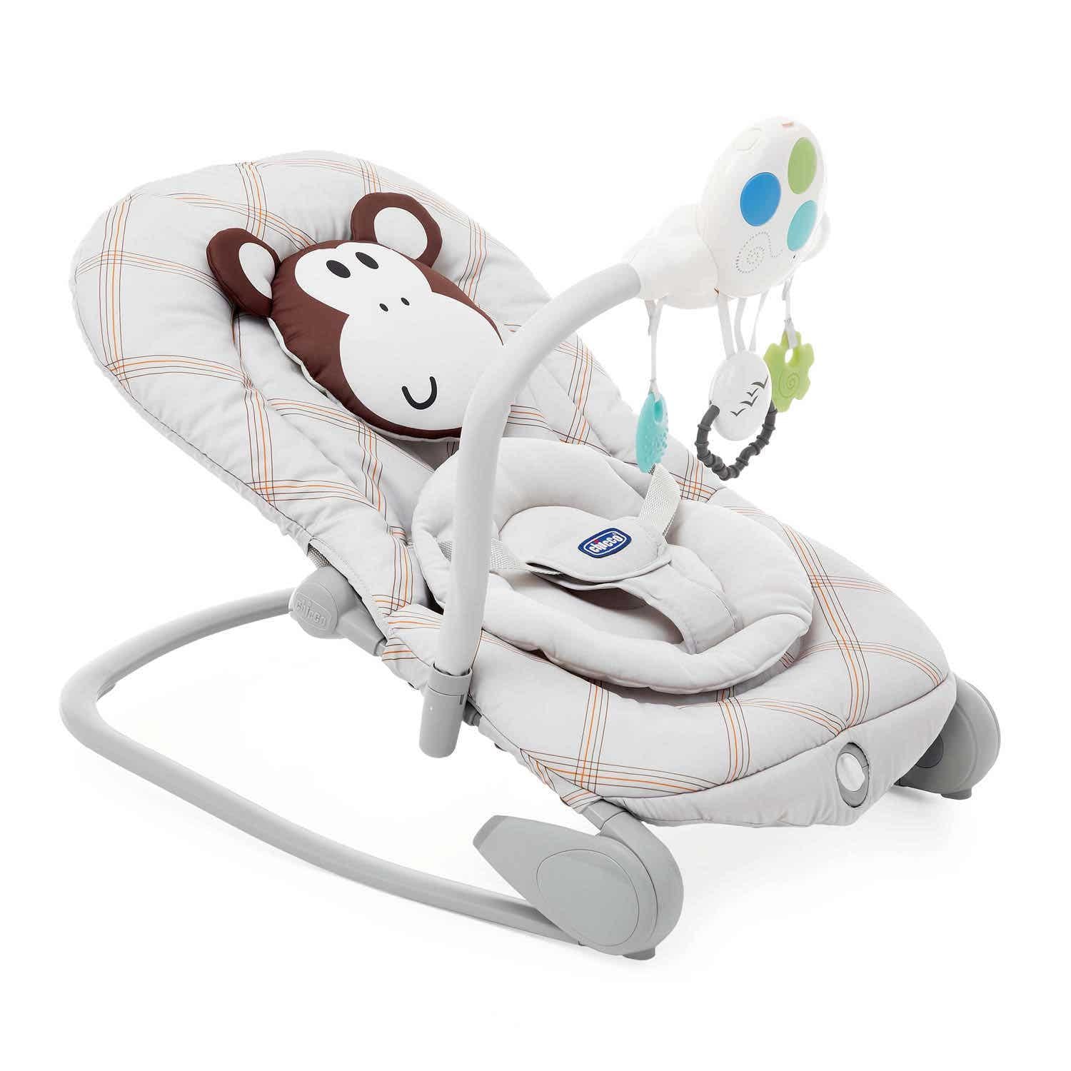 CHICCO BALLOON BABY BOUNCER MONKEY