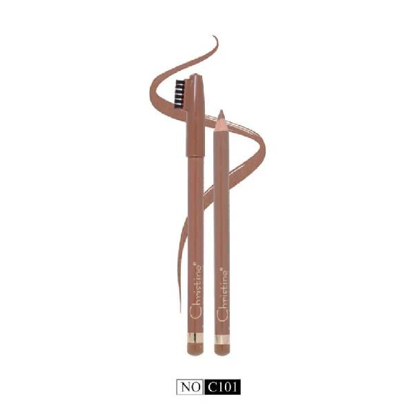 christine Christine Eyebrow Liner C101 Light Brown Waterproof