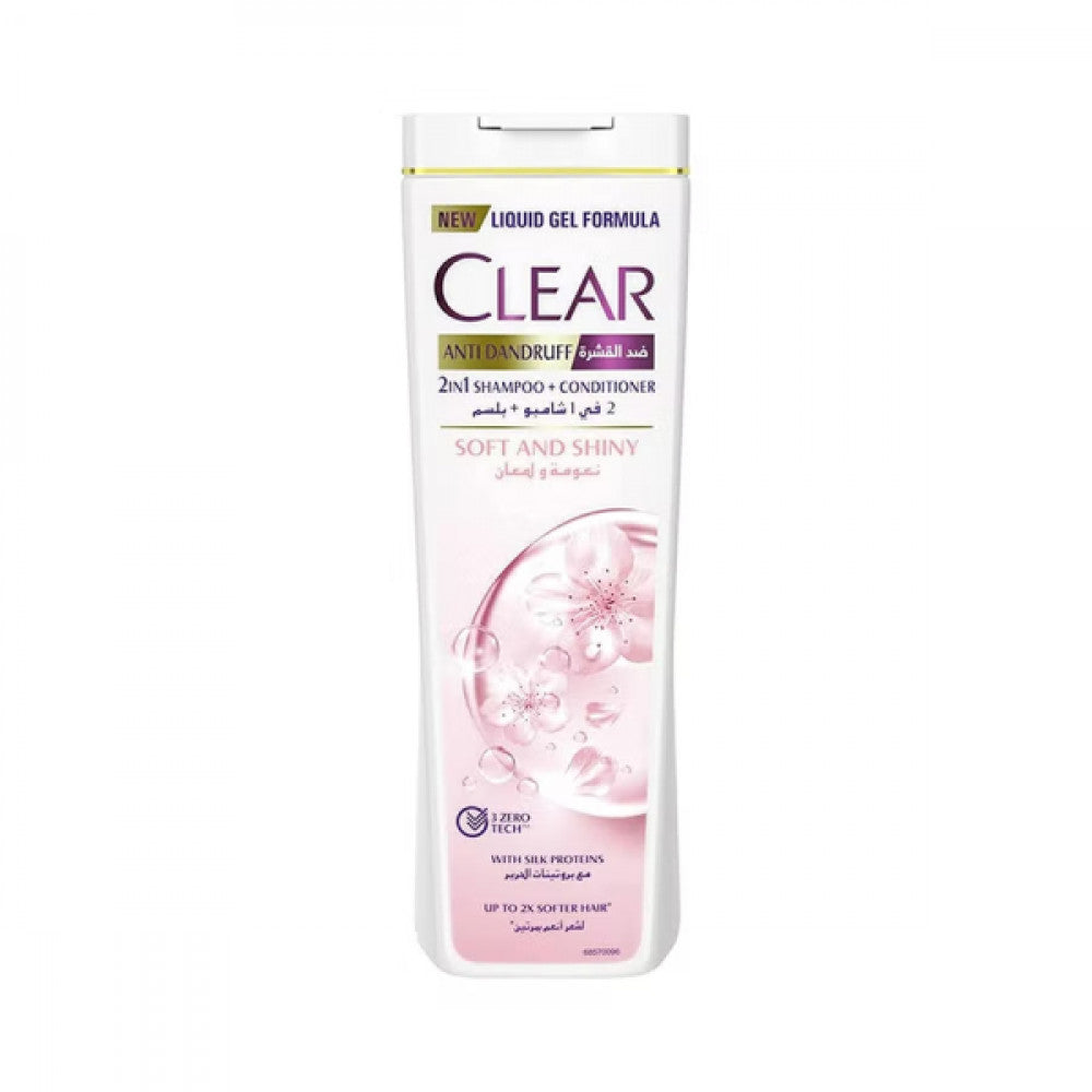 Clear Antidandruff Fall Protection Shampoo Shiny Anti-Dandruff 400ml