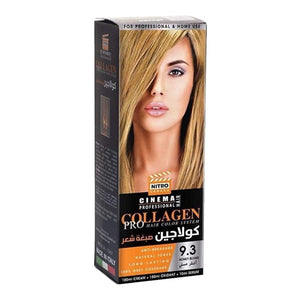 Nitro cinema hair color collagen pro 9.3 honey blonde