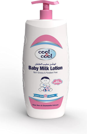 Cool & Cool Baby Milk Lotion – مرطب خفيف وآمن للأطفال