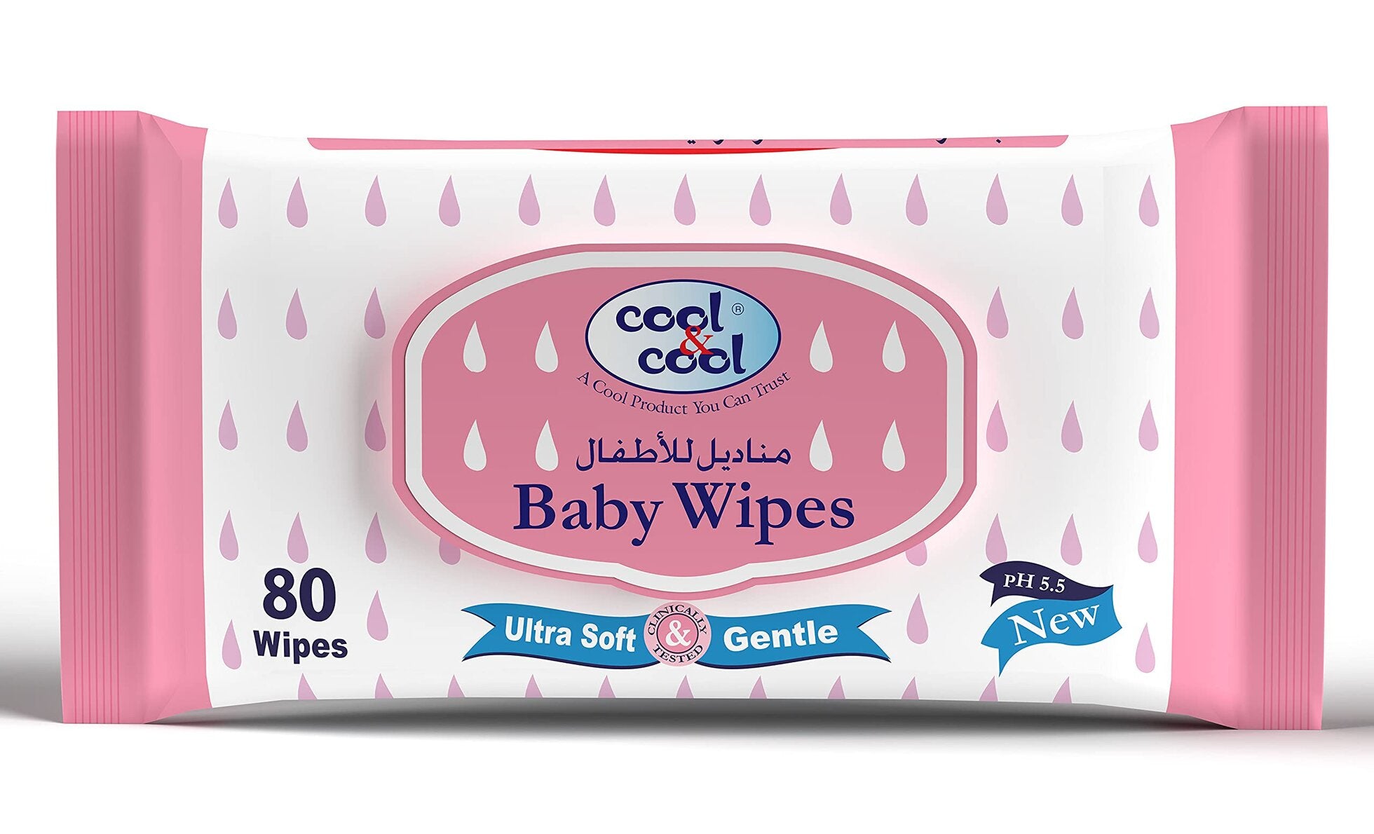 Cool-&-Cool-Baby-Wipes-80pc-Ultra-Soft-Gantle-