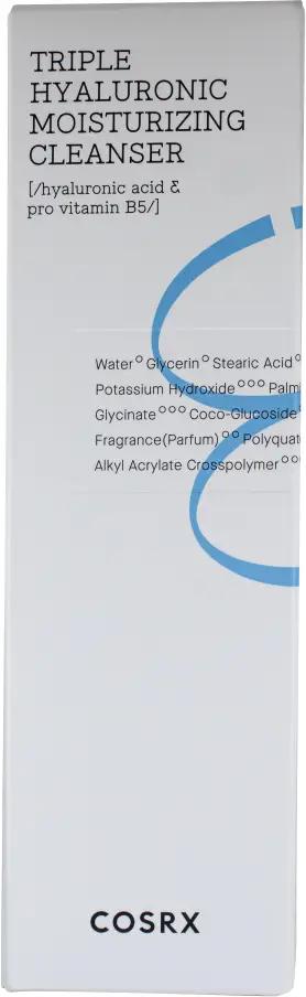 COSRX Hydrium Triple Hyaluronic Moisturizing Cleanser