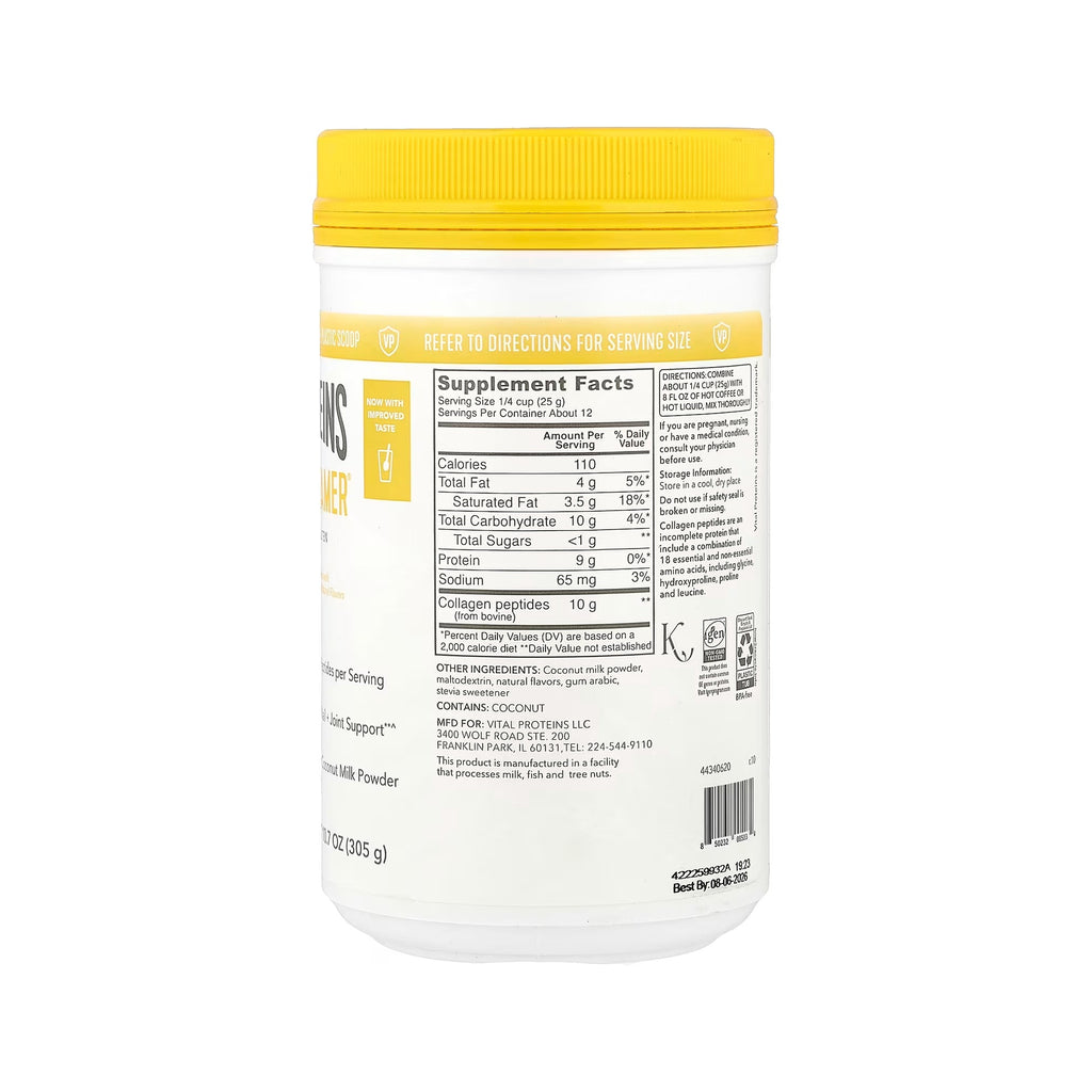 Vital Proteins Collagen Creamer (Vanilla) 300g