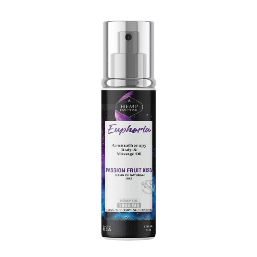 Hemp Doctor Massage Oil 120ml Body With Passion Fruit Scent