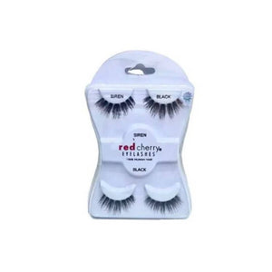 Red cherry eyelashes set #siren 2 pairs
