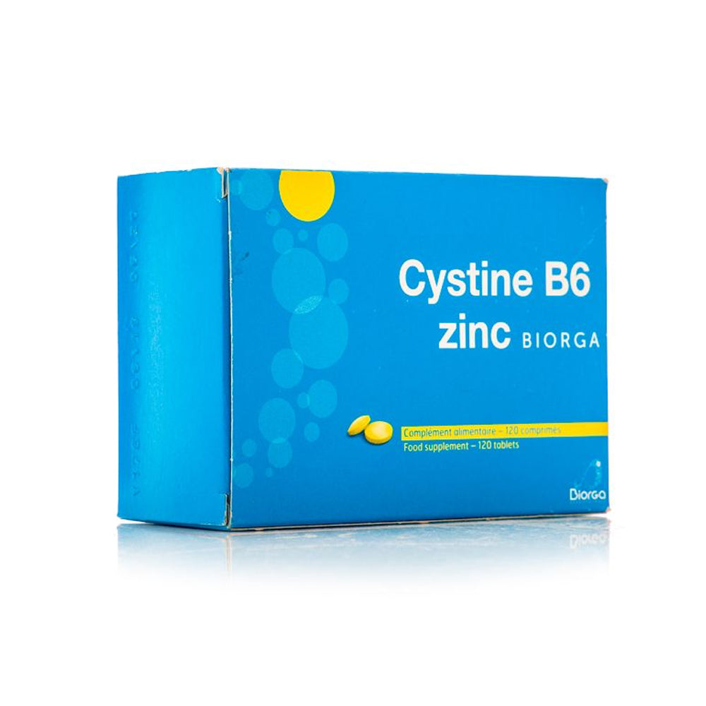 Cystine B6 Zinc Biorga – Hair and Nail Growth Supplement with Arginine - Avnzor