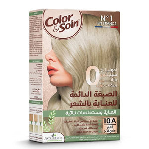 Color & soin hair color kit 135ml without ammonia 10a light ash blonde v2