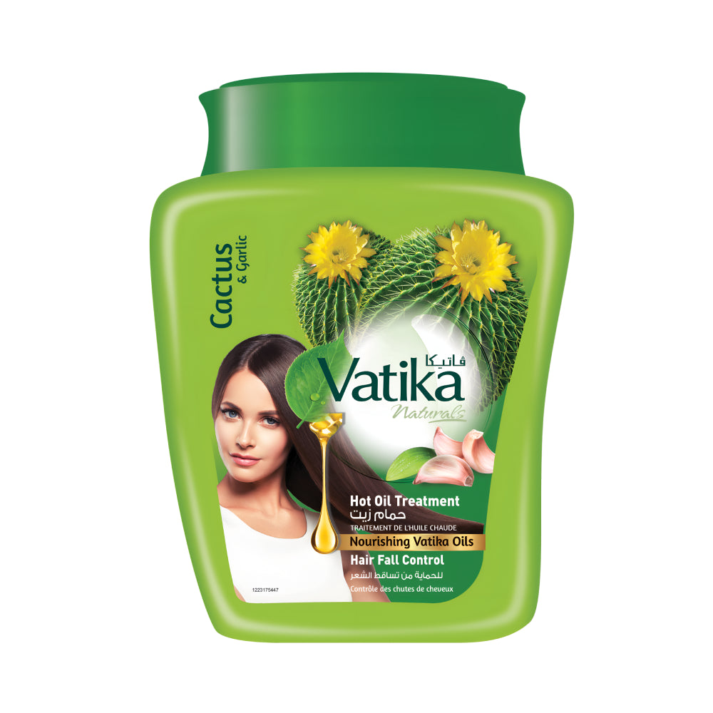 Vatika Hair Hot Oil 250g Hair Fall Protection With Garlic Aloe Vera And Coconut