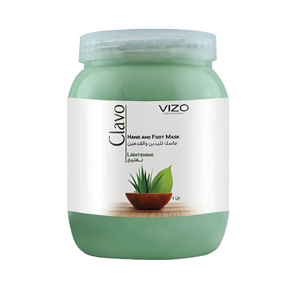 Vizo hand and foot masks 1000ml clavo radiance and freshness with aloe vera
