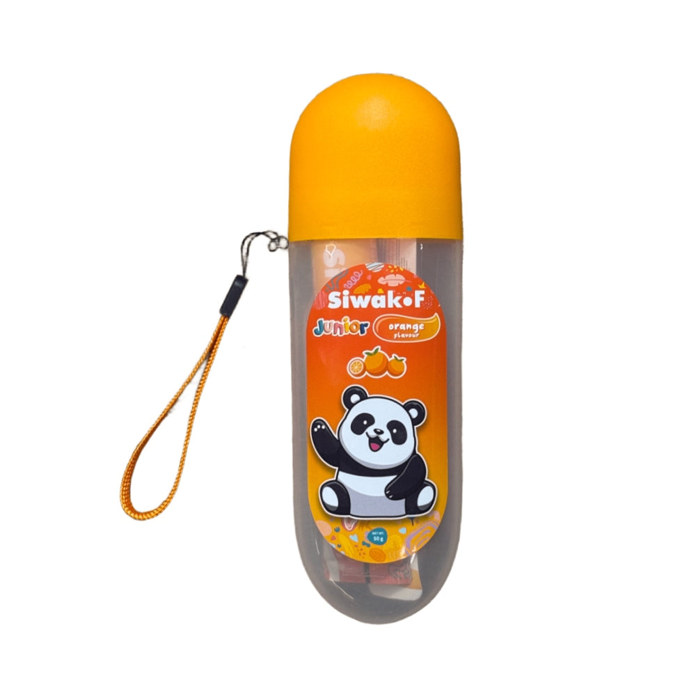 Siwak-F Baby Toothpaste 50g With Orange And Brush + Bag