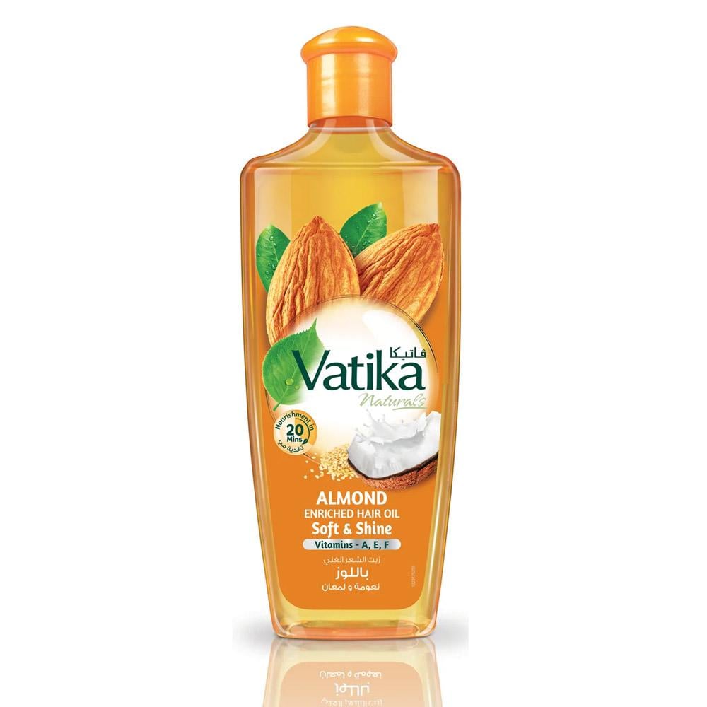 Vatika hair oil rich with almond softness & shine 300ml