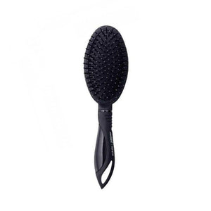 Rose aroma oval black hair brush