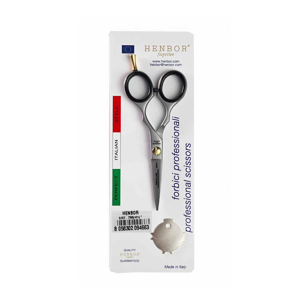 Henbor hair scissors steel special line size 4.5