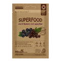 Mbeauty face mask superfood anti aging with acai berry and blueberry