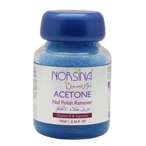 Norsina nail polish remover 75ml with glycerin and vitamin e