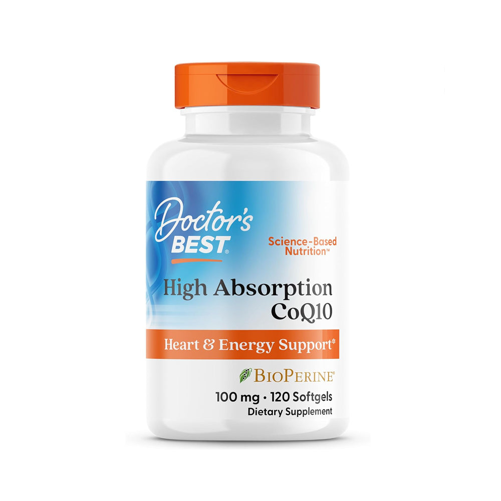 Doctor's Best High Absorption CoQ10 100mg - 60 Softgels
