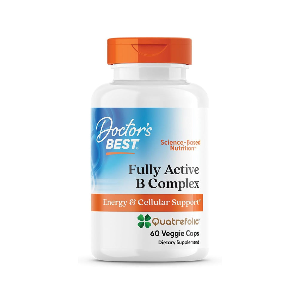 Doctor's Best Fully Active B Complex - 60 Veg Caps