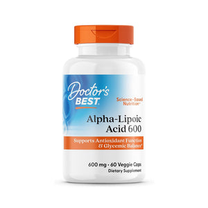 Doctor's Best Alpha Lipoic Acid 600mg - 60 Veg Caps