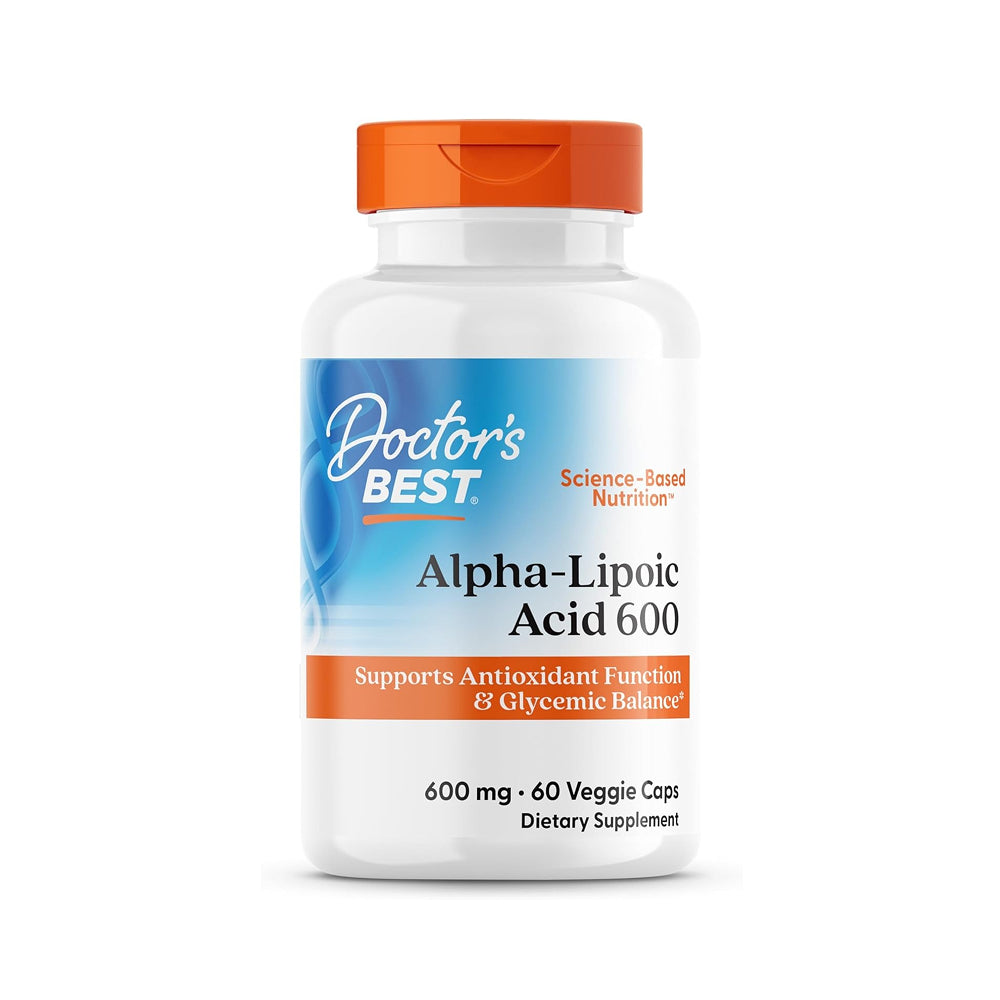 Doctor's Best Alpha Lipoic Acid 600mg - 60 Veg Caps