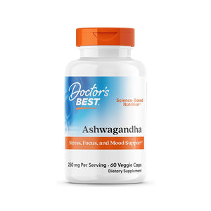 Doctor's Best Ashwagandha 250mg - 60 Veg Caps