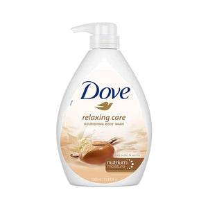 Dove relaxing care body wash with shea butter & vanilla 1000ml