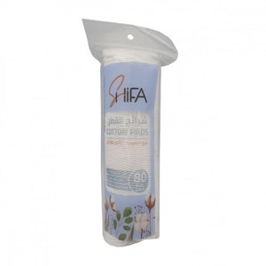 Shifa Rounded Cotton Pads 80pc